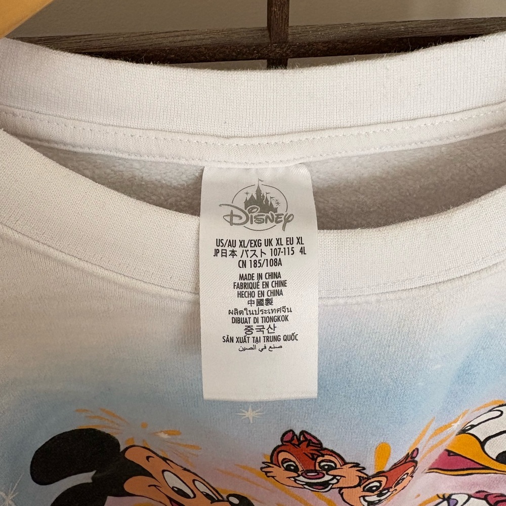 Airbrush Mickey Sweatshirt - Picture 3 of 8